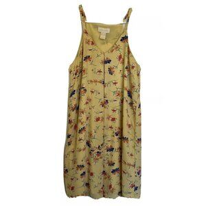 Lucy & Laurel Anthropologie Floral Cottage Core Spaghetti Strap‎ Lined Su…